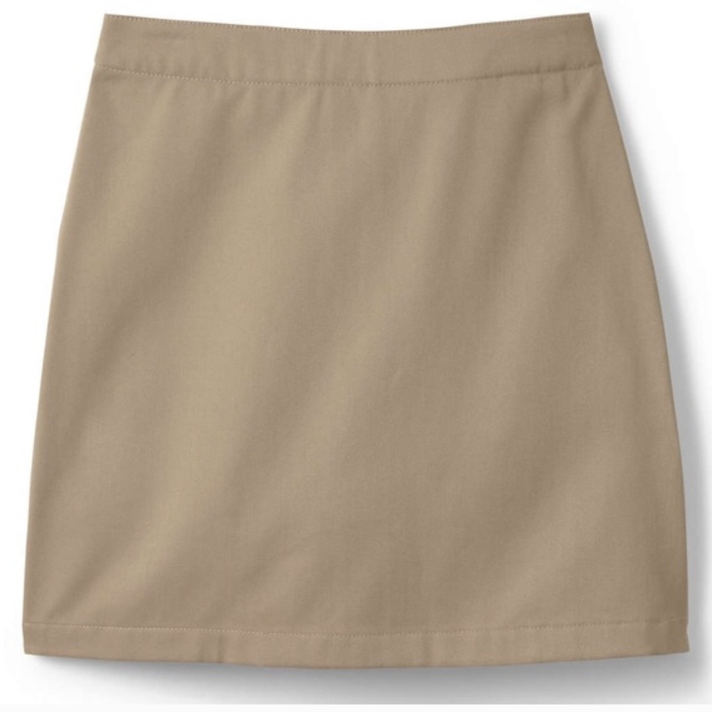 2 School Uniform Little Girls Blend Chino Skort